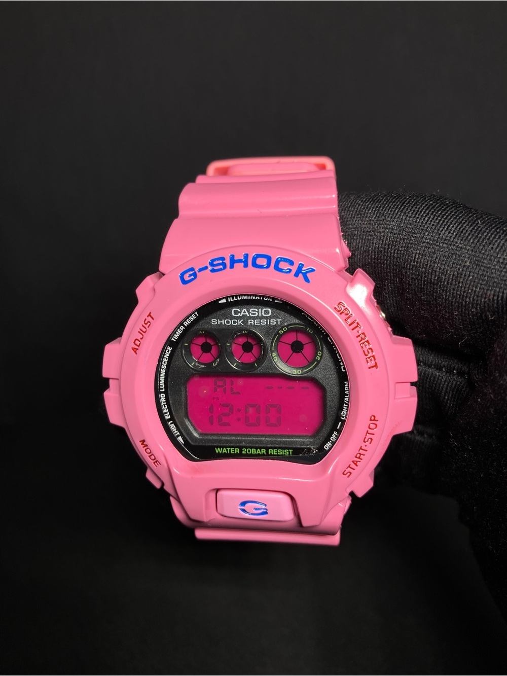 Custom G Shock Pink Dw 6900 Model